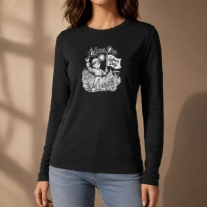 Original Proud Worker Labour Day Celebration Sketch Long Sleeve Shirt