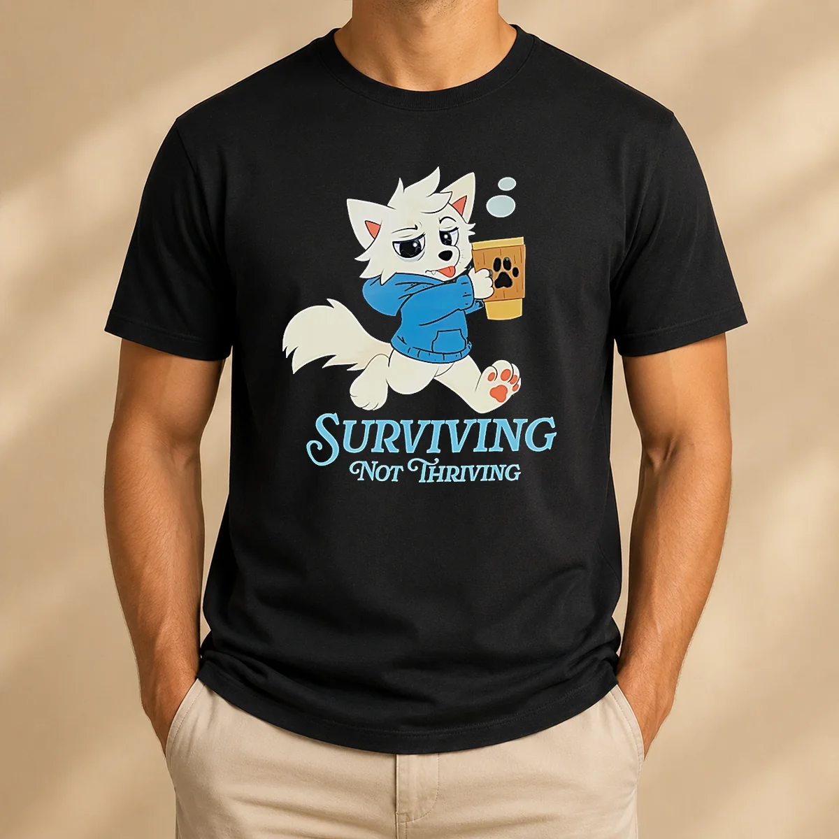 Original Surviving Not Thriving Furry Shirt Original Surviving Not Thriving Furry Shirt