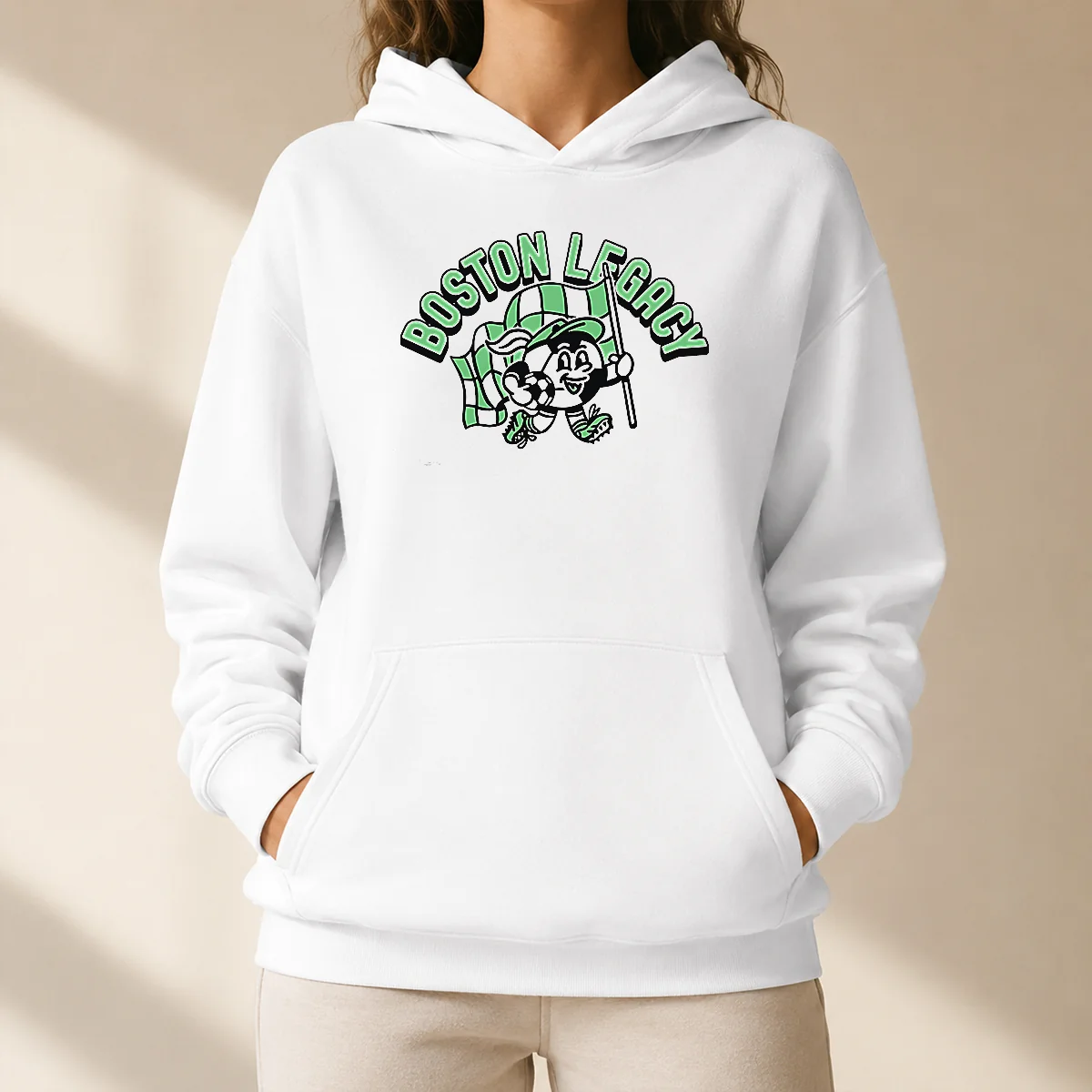 Premium Hot Kid'S Boston Legacy Soccer Player Ash Hoodie