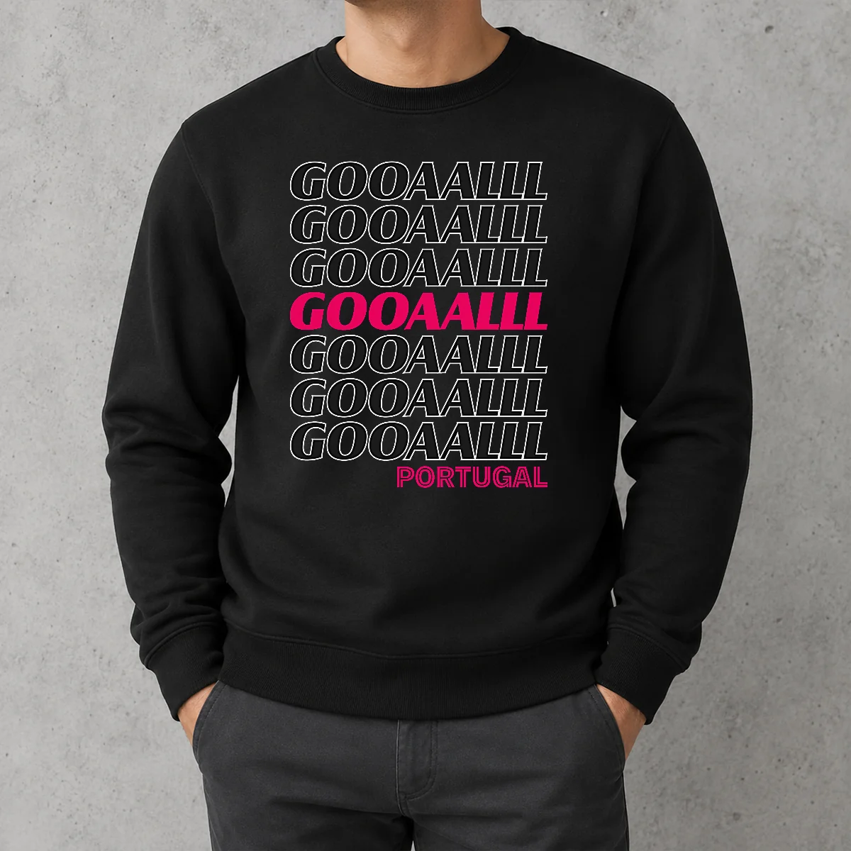 Pretty Goooaaalll Portugal Soccer Fan Apparel Goal Sweater