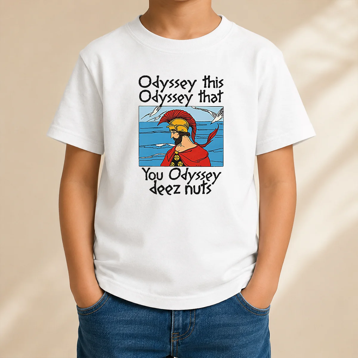 Pretty Official Odyssey This Odyssey That. You Odyssey Deez Nuts Kids T-Shirt