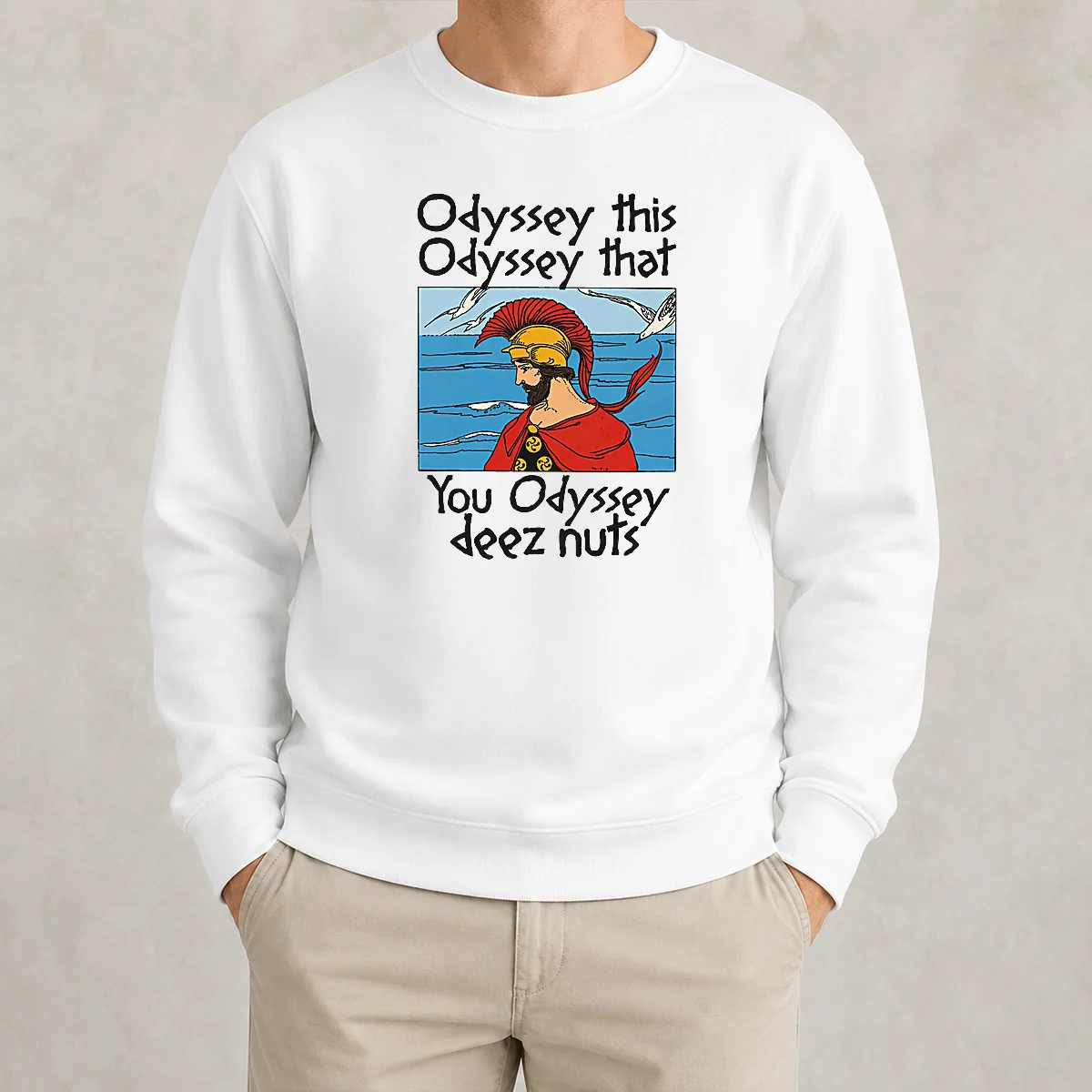 Pretty Official Odyssey This Odyssey That. You Odyssey Deez Nuts Sweater
