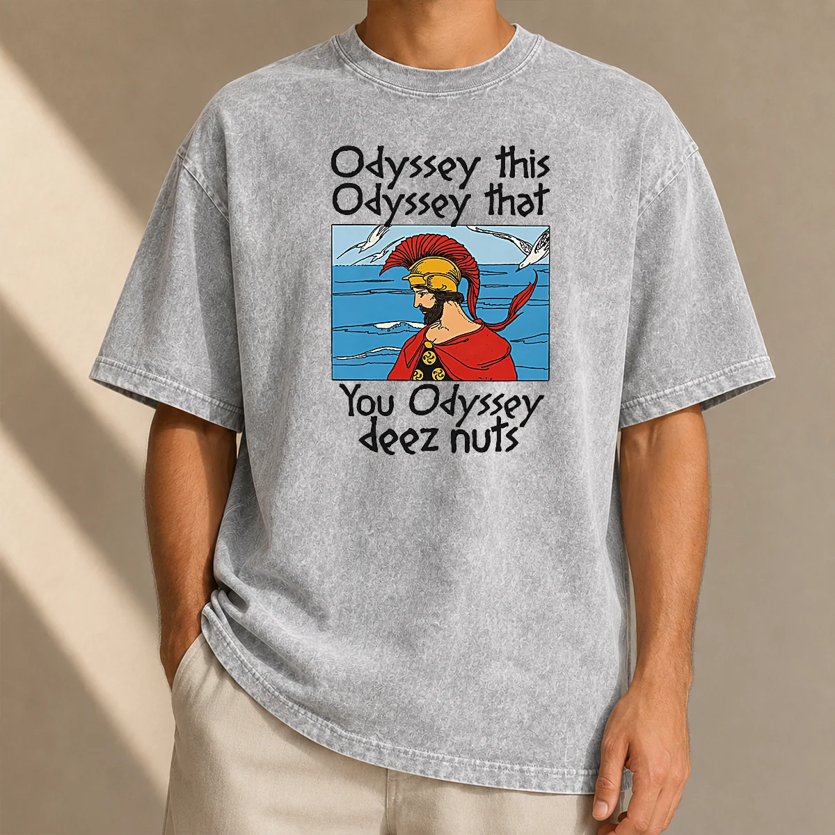 Pretty Official Odyssey This Odyssey That. You Odyssey Deez Nuts Washed T-Shirt