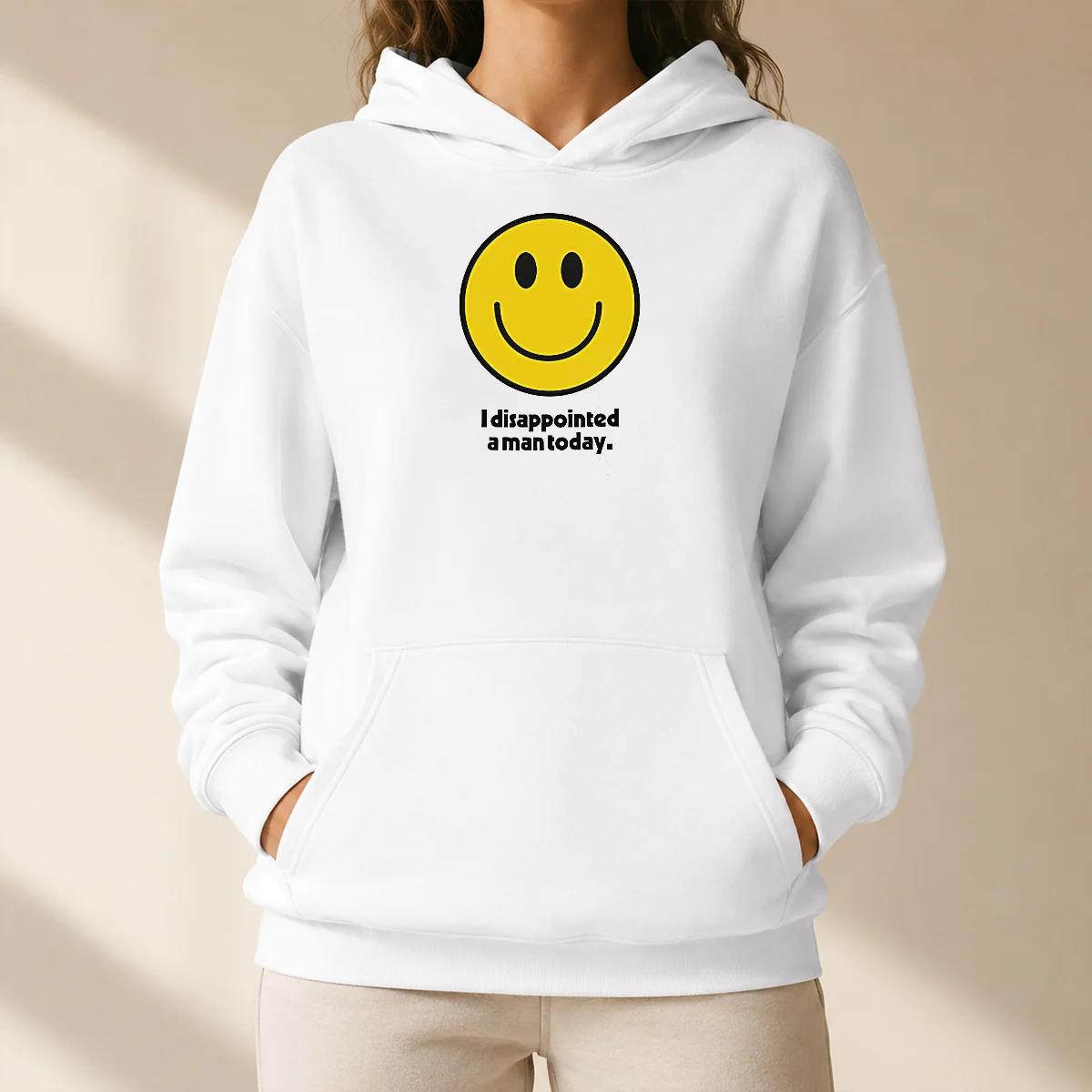 Pretty Original I Disappointed A Man Today Smiley Face Sarcastic Shirt - Image 5