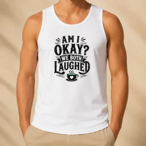Top Good Halloween Coffee Quote Silhouette Tank Top