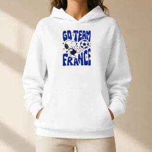 Top Snoopy France Go Team France World Cup 2026 Hoodie